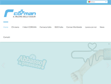 Tablet Screenshot of corman.it